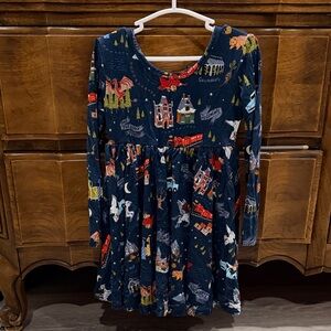 Little sleepies Harry Potter skater dress 3T